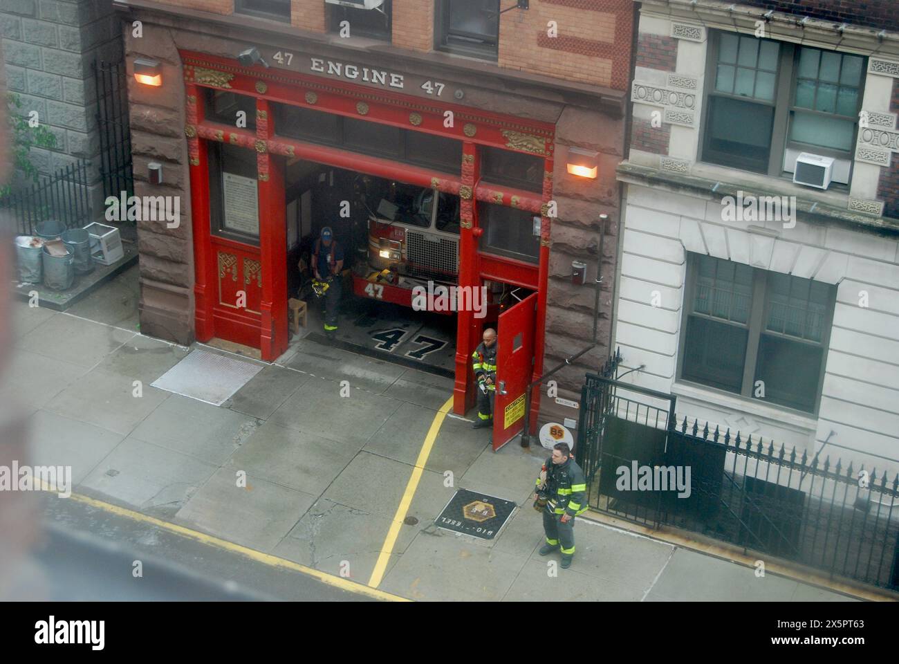 Fire station scene hi-res stock photography and images - Alamy