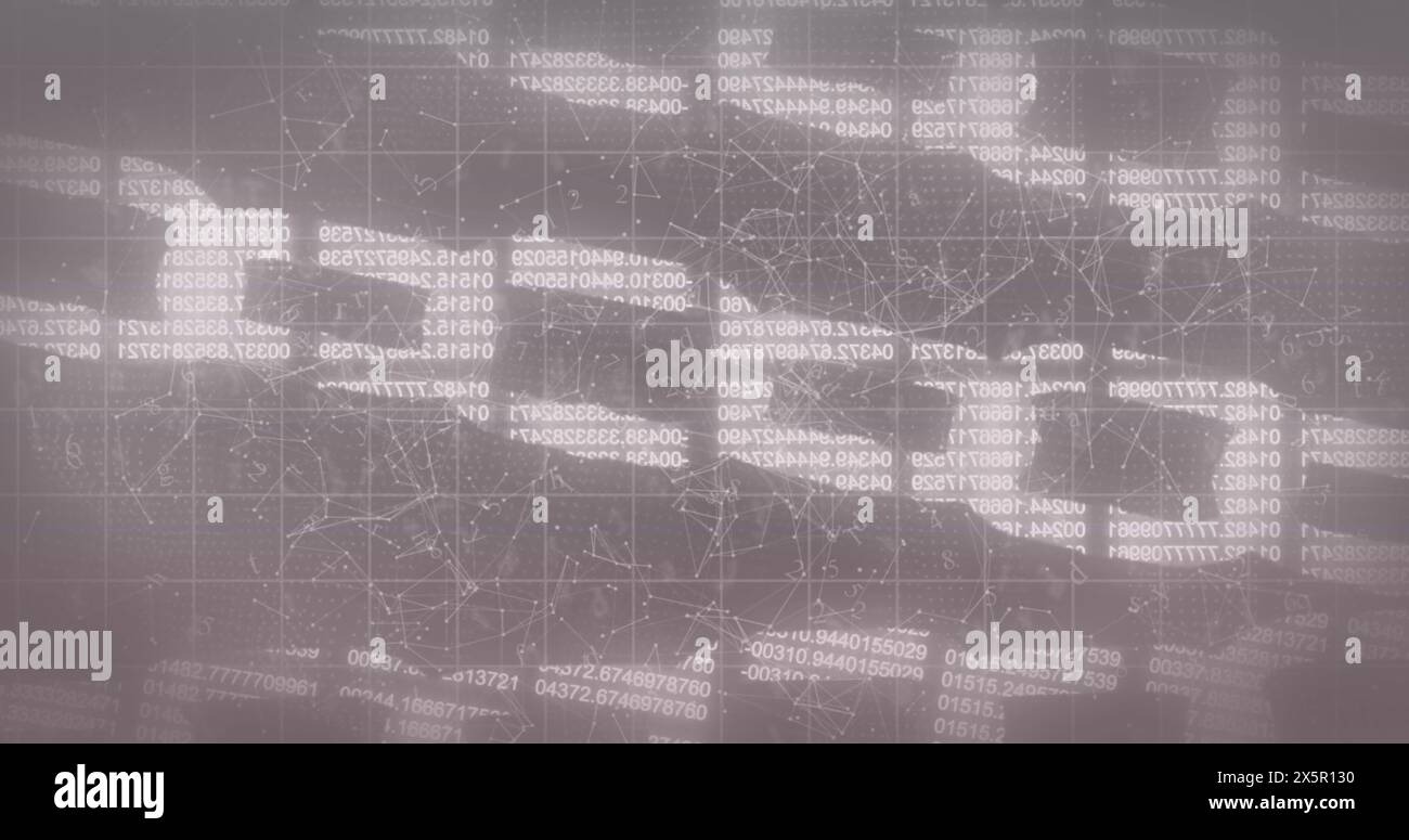 Animation geometric shapes data processing hi-res stock photography and ...