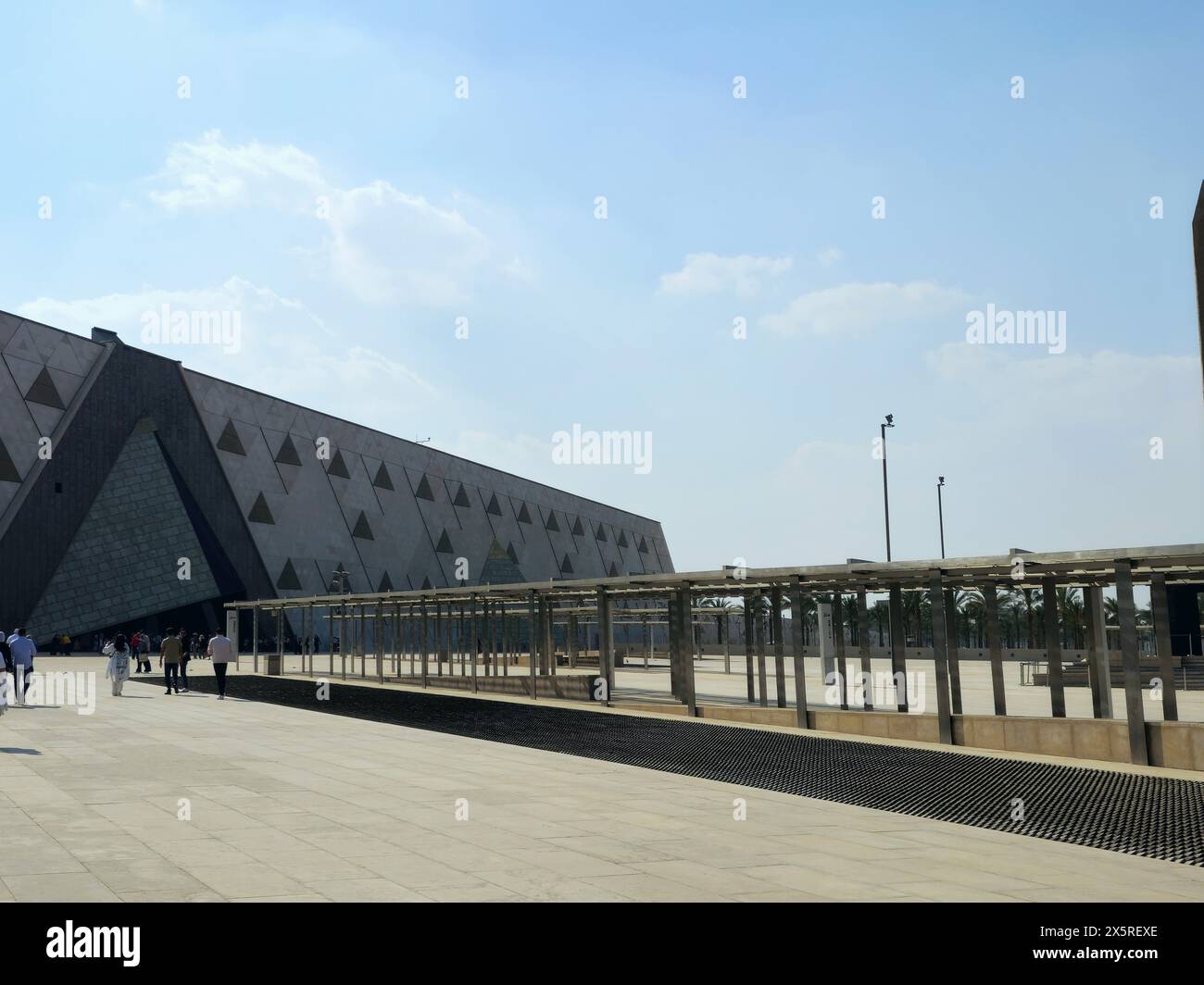 Giza, Egypt, April 13 2024: Details of the GEM The Grand Egyptian ...