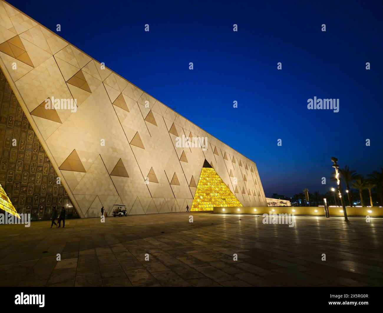 Giza, Egypt, April 13 2024: Exterior view of GEM The Grand Egyptian ...