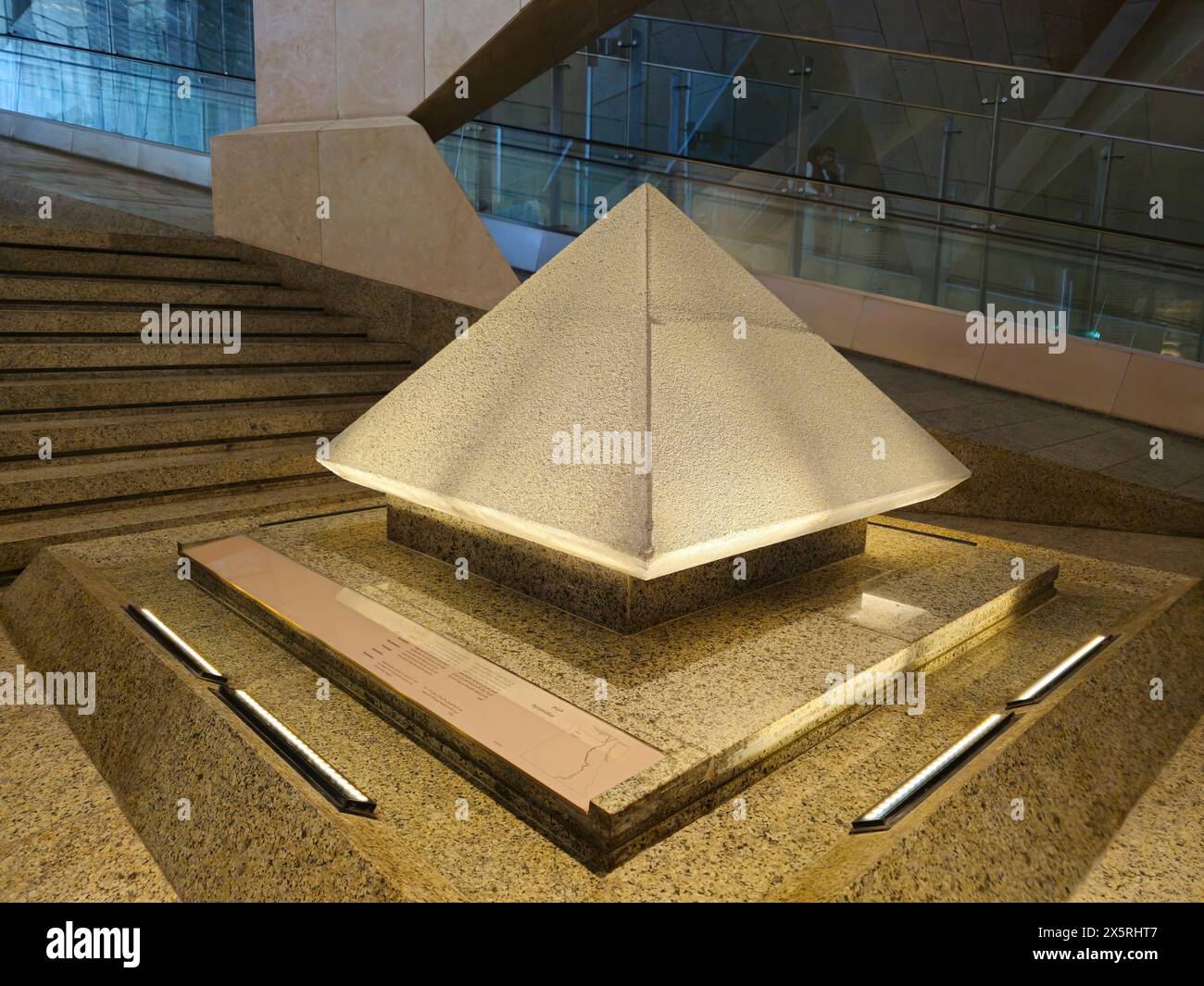 Giza, Egypt, April 13 2024: Details of the GEM The Grand Egyptian ...