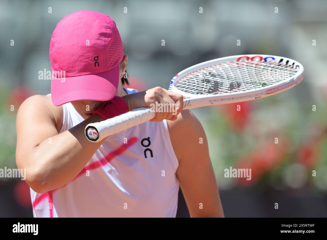 Rome, Italia. 11th May, 2024. Iga Swiatek (POL) during her match