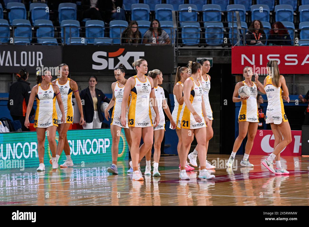 11th May 2024; Ken Rosewall Arena, Sydney, NSW, Australia Suncorp Super Netball, Giants versus