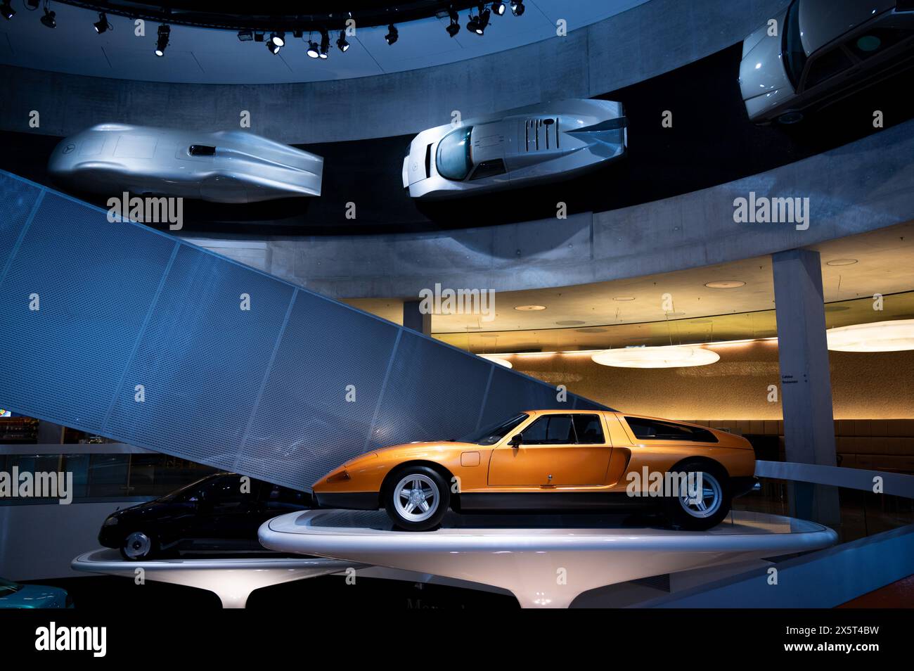 Mercedes Museum 2024 Stock Photo