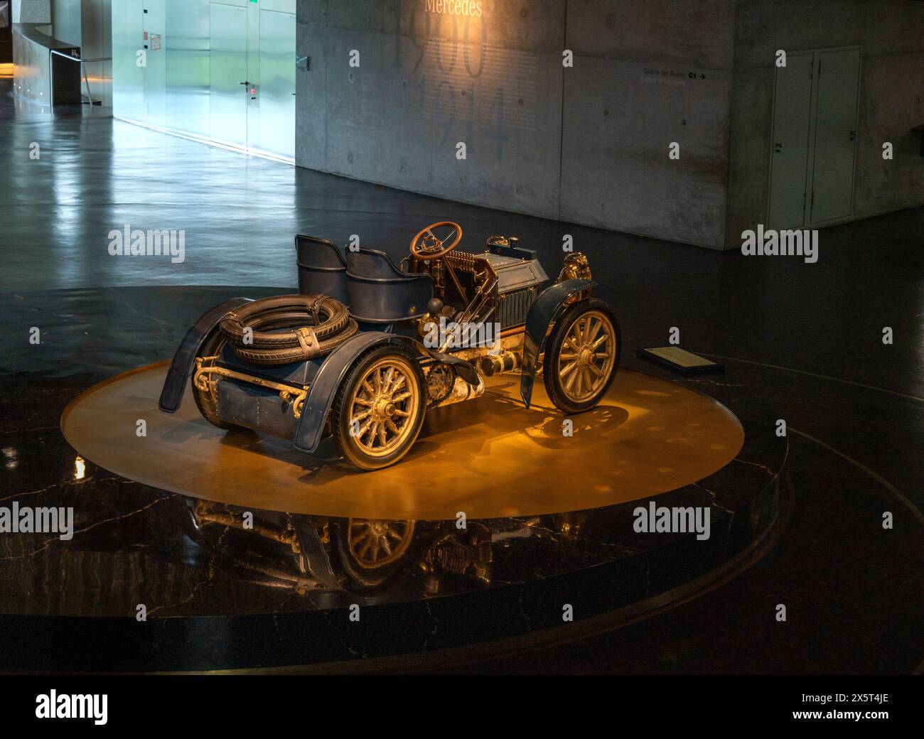 Mercedes Museum 2024 Stock Photo