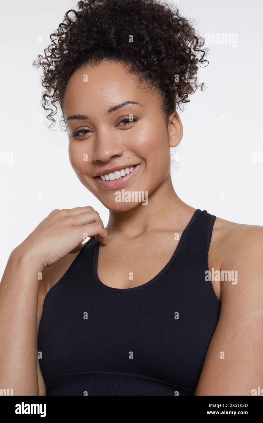 Black woman athletic hi-res stock photography and images - Alamy