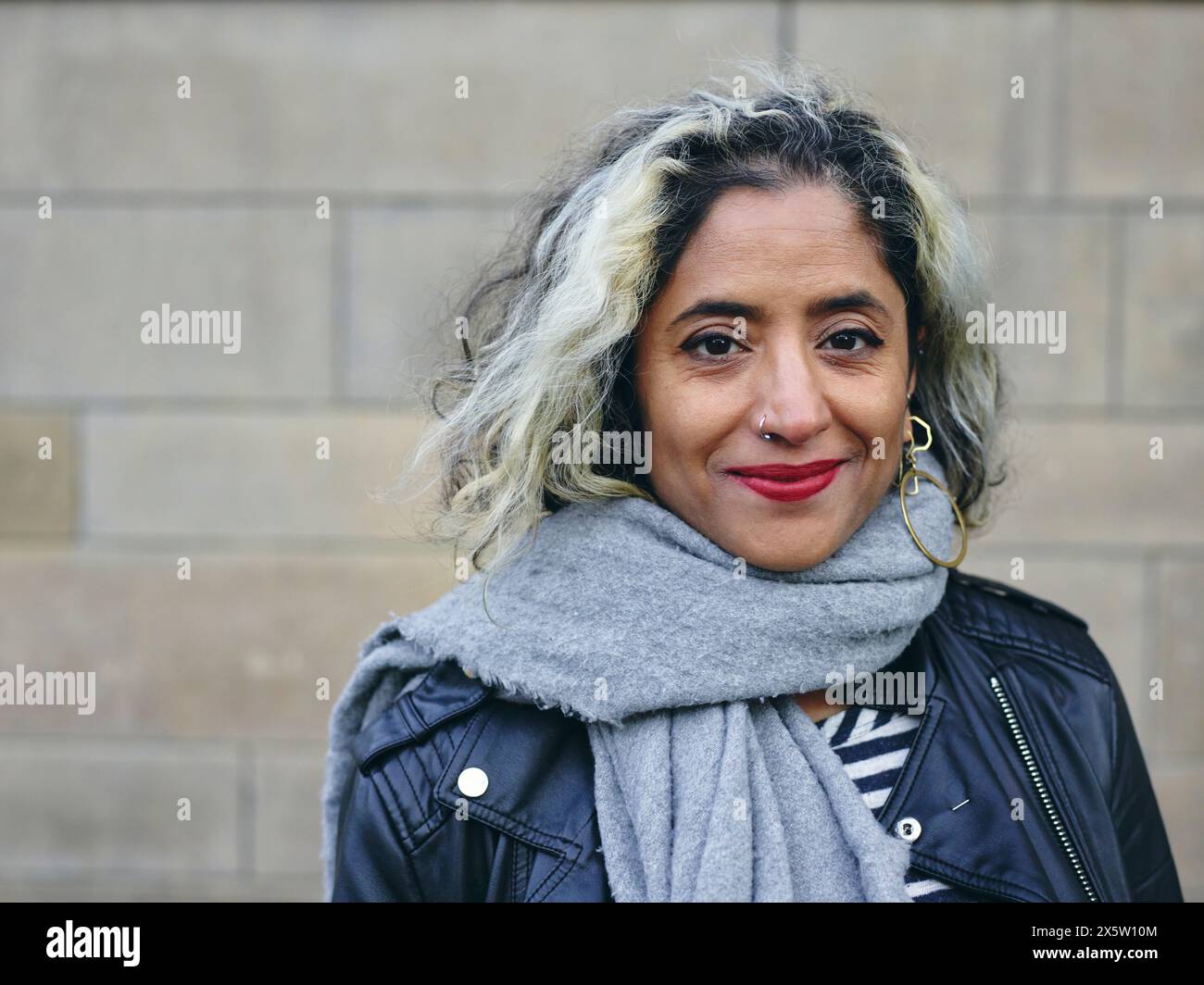 Front view mixed race mature hi-res stock photography and images - Alamy