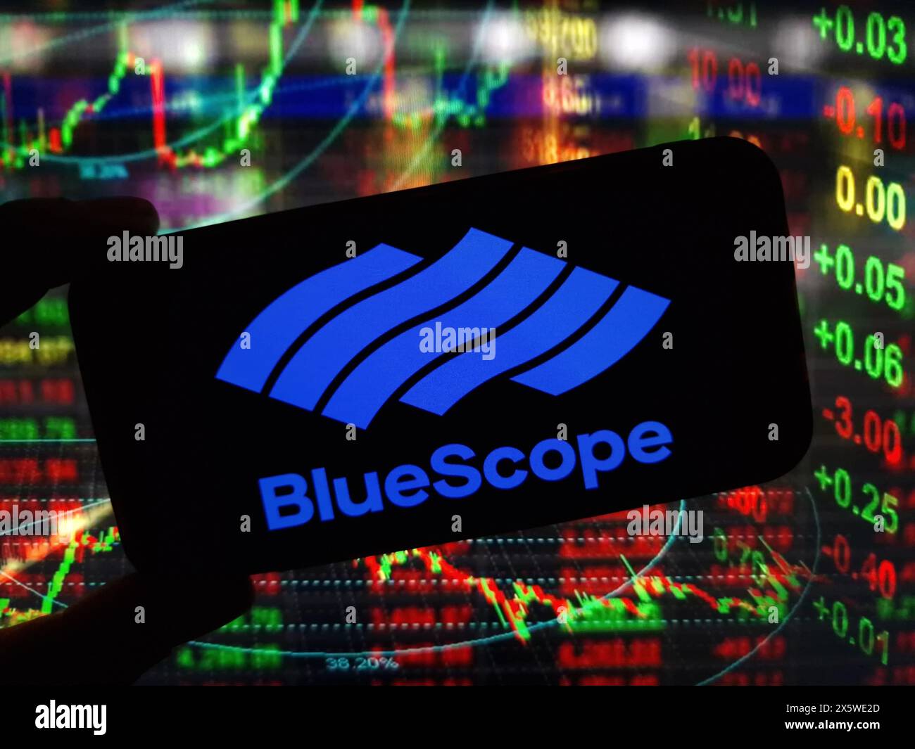 Bluescope steel logo hi-res stock photography and images - Alamy