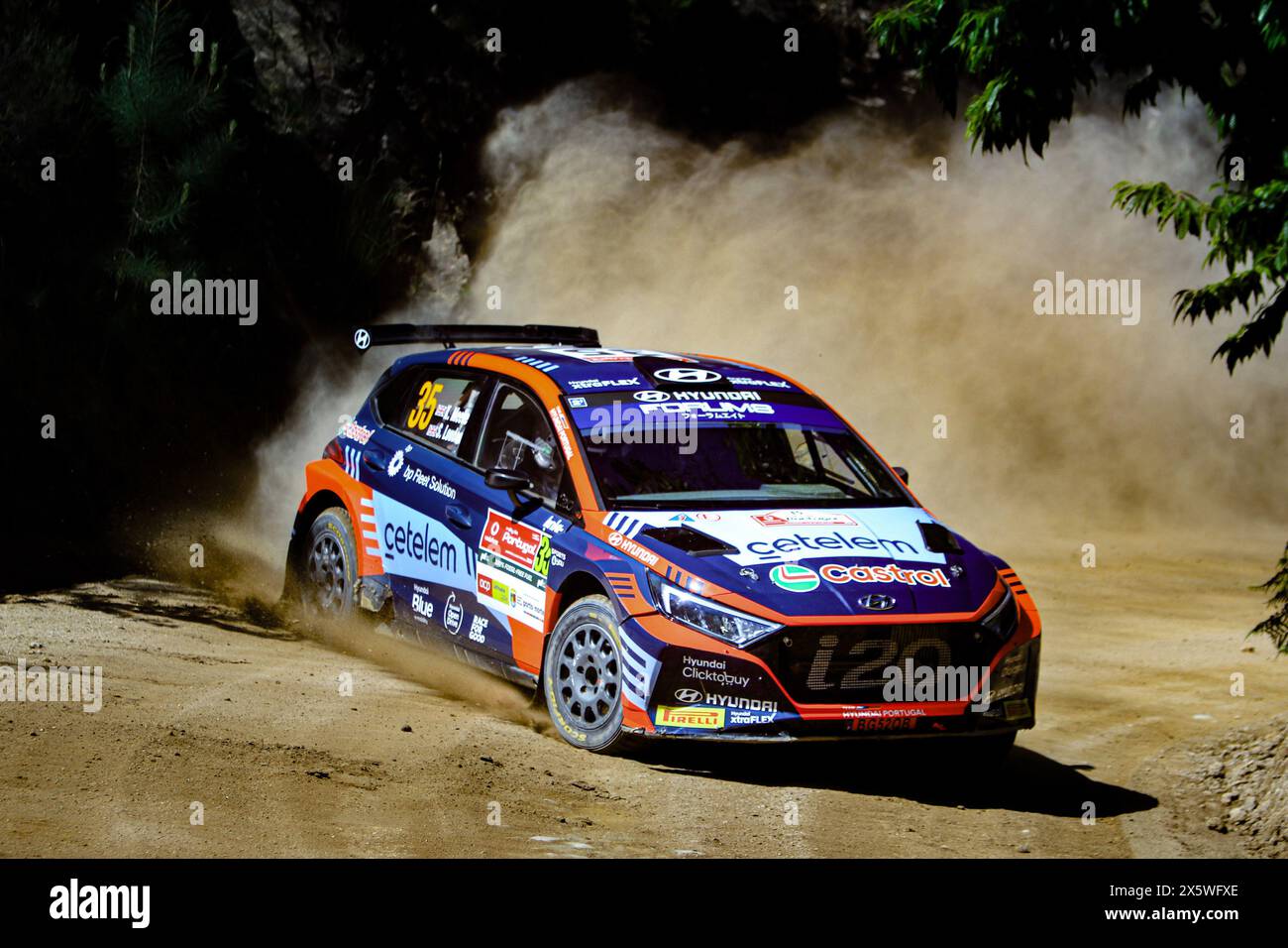 Porto, Portugal. 11th May, 2024., They Face The 3rd Day Of The Race, During Fia World Rally Championship Wrc Vodafone Rally de Portugal 2024 11 May, Porto Portugal Credit: Independent Photo Agency/Alamy Live News Stock Photo