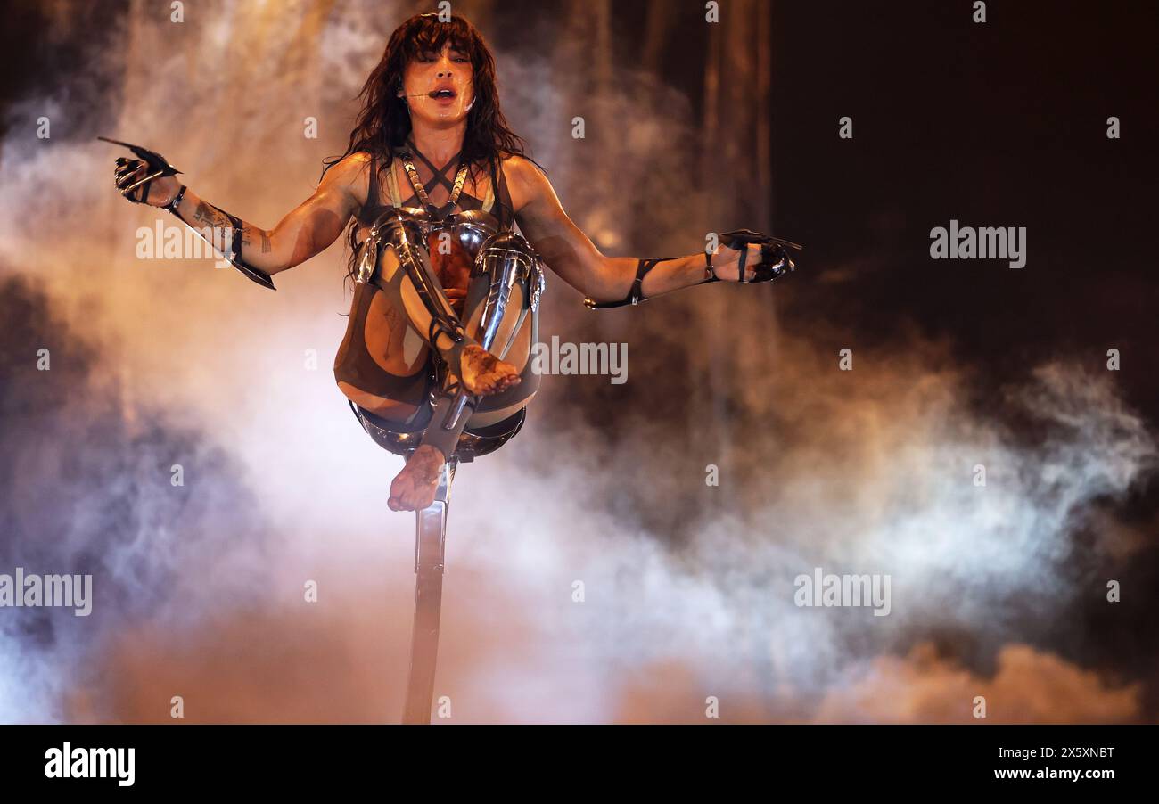 Loreen Singer Malmo, Sweden. 12th May, 2024. 11 May 2024, Sweden, Malmö: Loreen ...