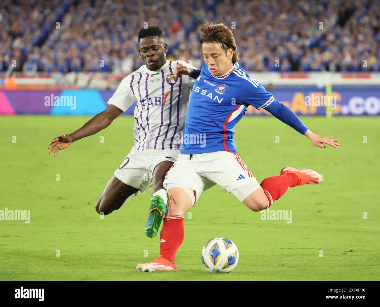 Yokohama, Japan. 11th May, 2024. Japan's Yokohama F. Marinos defender ...