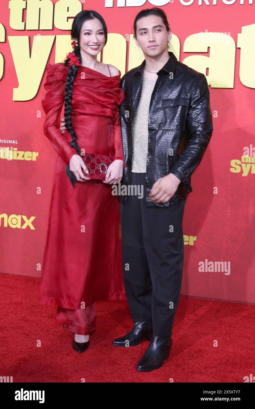 The Sympathizer HBO Premiere Screening at the Paramount Theater on April 9, 2024 in Los Angeles, CA Featuring: Jessica Truong, Sebastian Amoruso Where: Los Angeles, California, United States When: 09 Apr 2024 Credit: Nicky Nelson/WENN Stock Photo