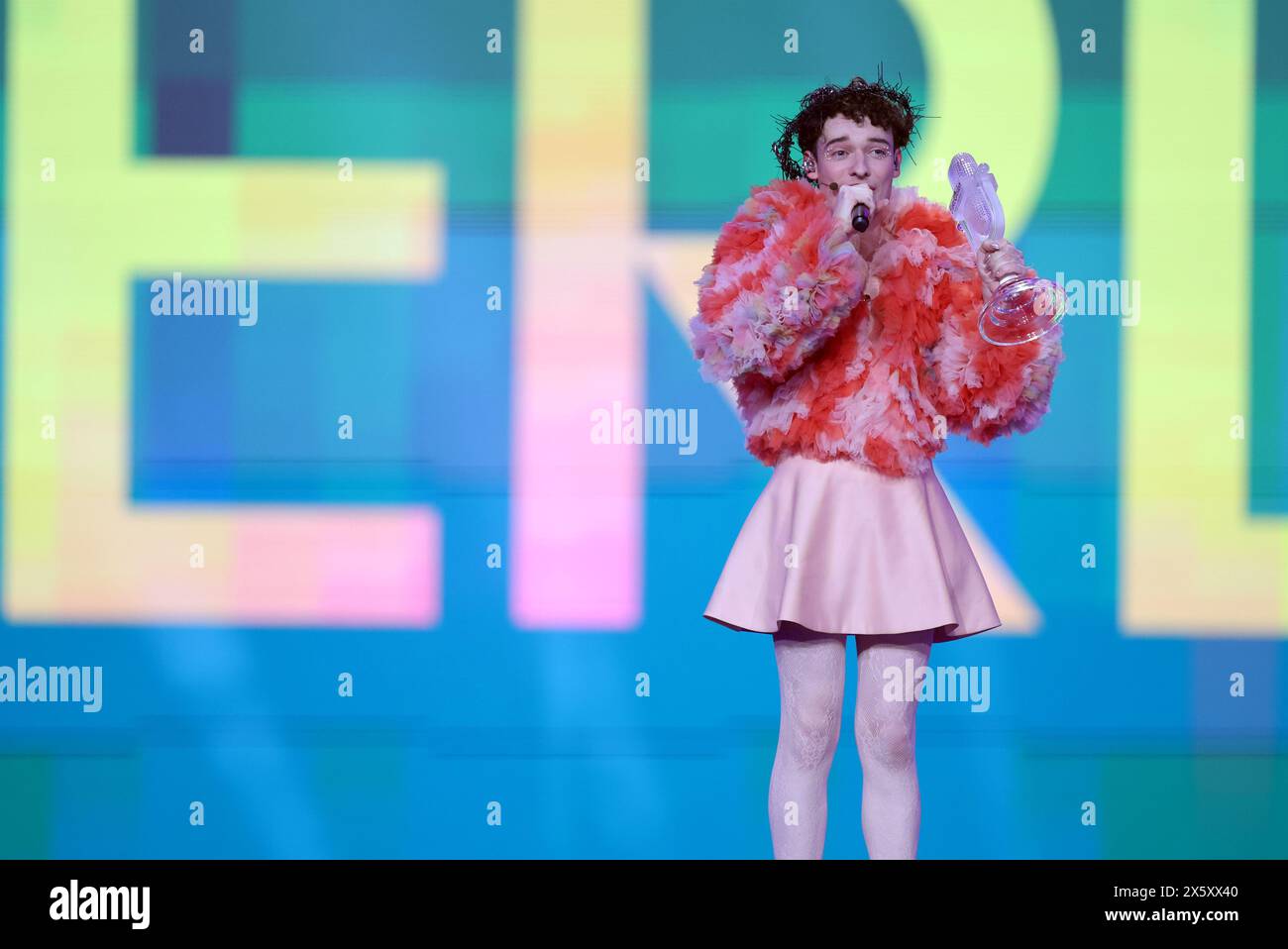 The representative of Switzerland Nemo won the 68th Eurovision Song
