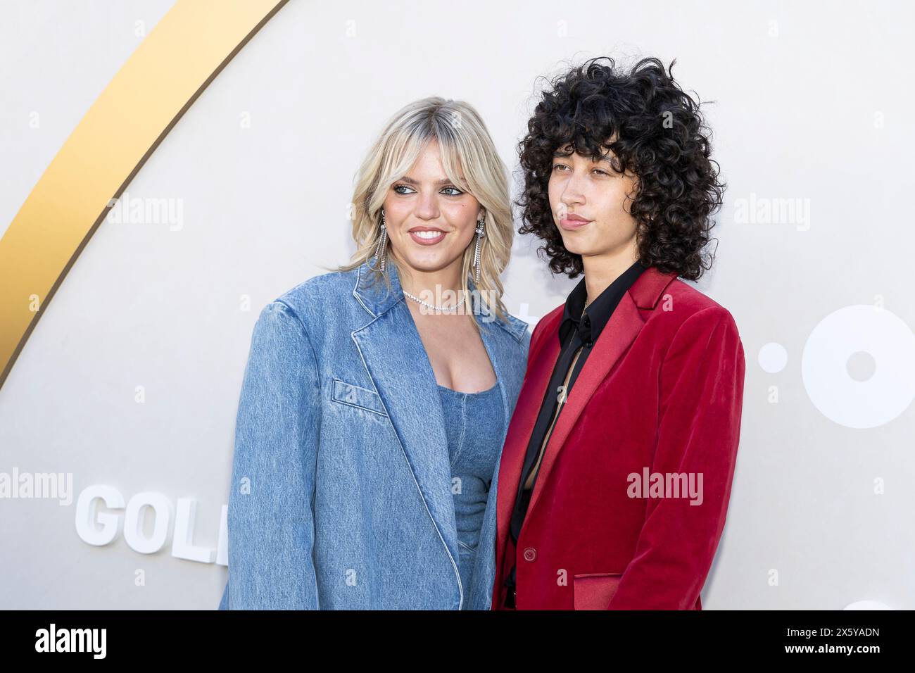 Los Angeles, USA. 11th May, 2024. Renee Rapp and Towa Bird attend the arrivals of the 2024 Gold House Gold Gala at the Dorothy Chandler Pavilion Music Center in Los Angeles, CA on May 11, 2024. (Photo by Corine Solberg/Sipa USA) Credit: Sipa USA/Alamy Live News Stock Photo