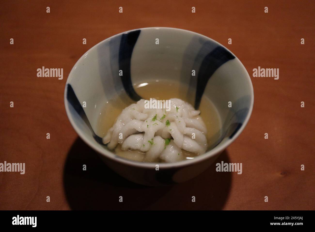 Japanese cuisine appetizer: Conger eel Stock Photo