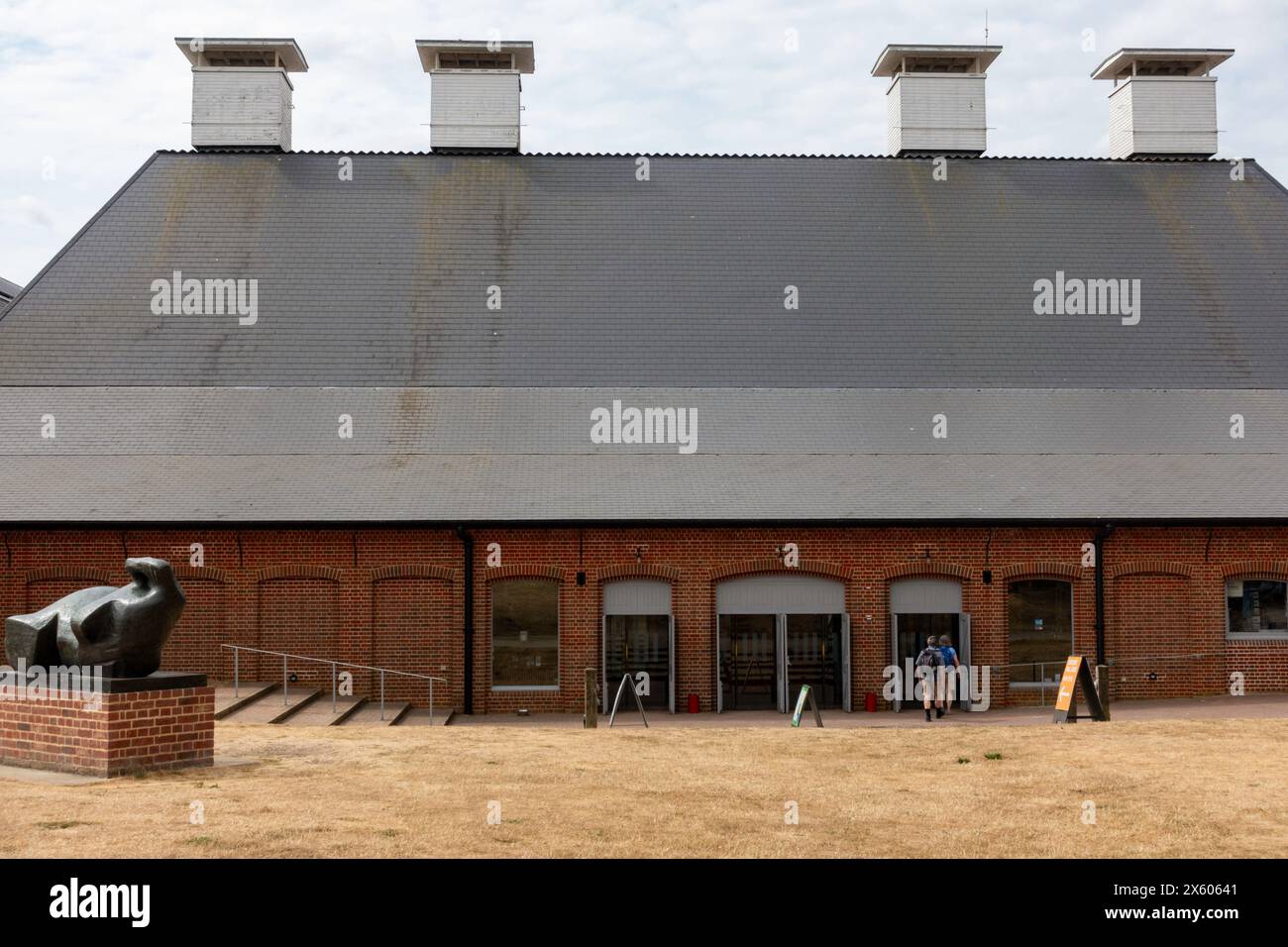 Snape Maltings concert hall Suffolk UK Stock Photo