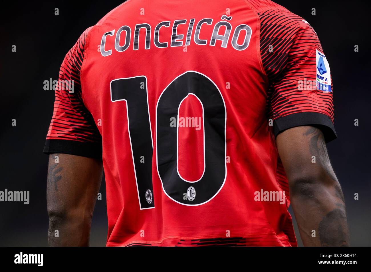Rafael leao ac milan jersey hi-res stock photography and images - Alamy