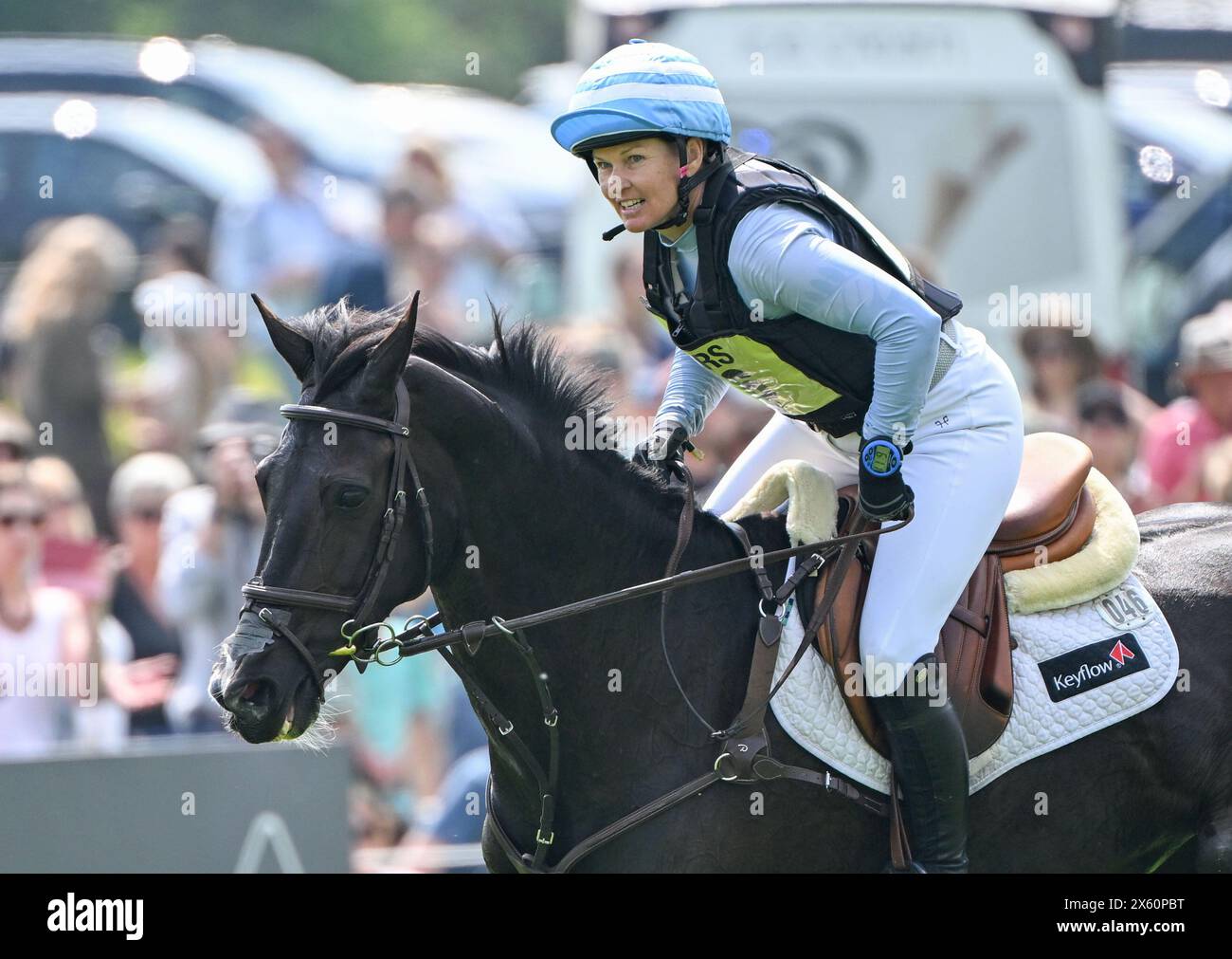 Badminton Estate, Gloucestershire, UK. 11th May, 2024. 2024 MARS Badminton Horse Trials Day 4; Janelle Price (NZL) riding GRAPPANERA During the Cross Country on Day 4 Credit: Action Plus Sports/Alamy Live News Stock Photo
