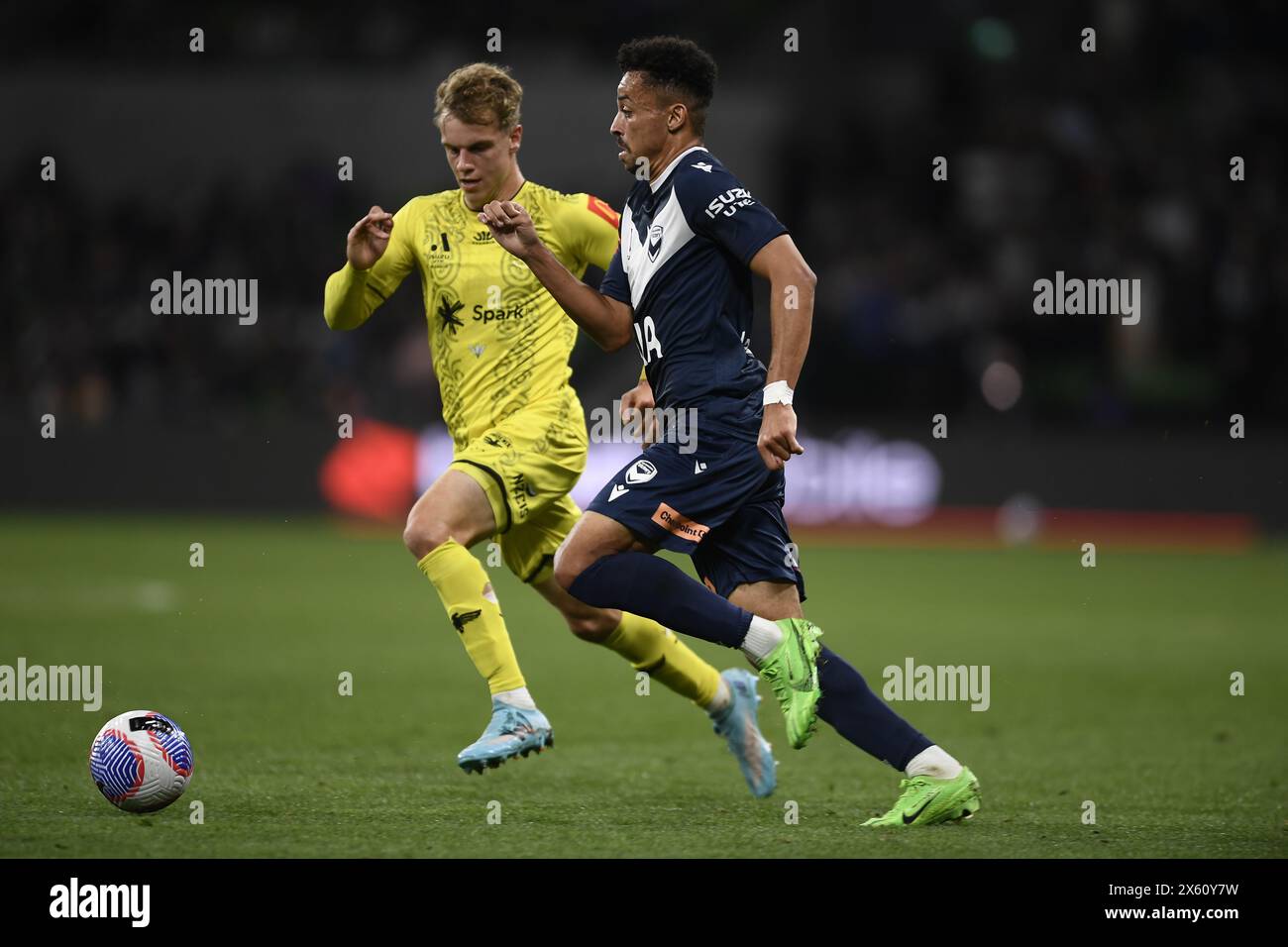 MELBOURNE, AUSTRALIA. 12 May 2024. Pictured Ben Folami(11) of