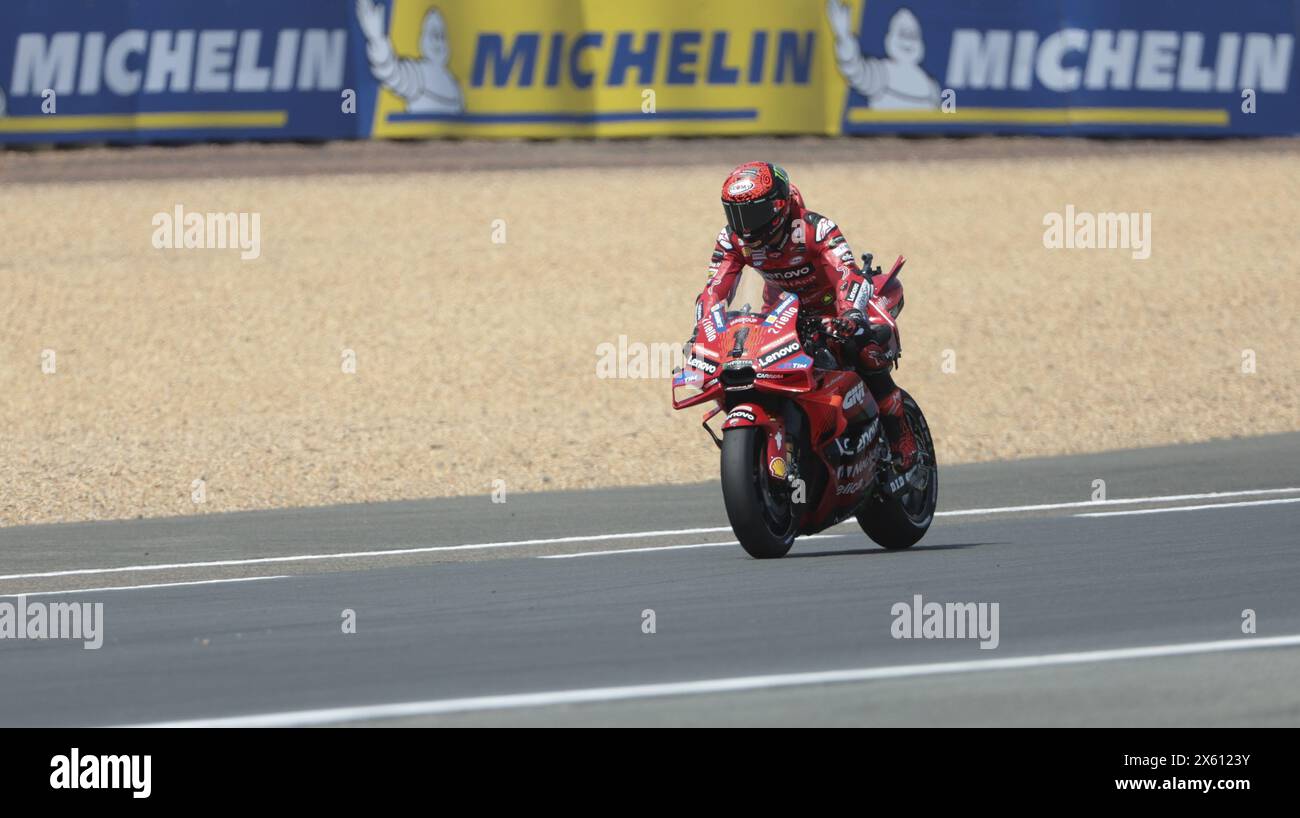 Francesco Bagnaia of Italy #1 and Ducati Lenovo Team in action during ...