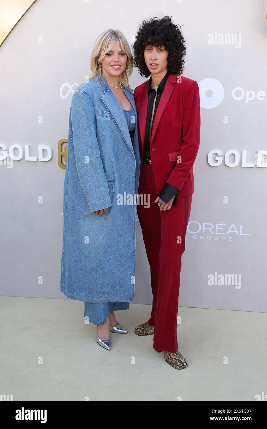 LOS ANGELES, CA - May 11. Reneé Rapp, Towa Bird at THE Gold House Hosts 2024 Gold Gala at The Music Center in Los Angeles, California, on May 11, 2024. Credit : Faye Sadou/MediaPunch Credit: MediaPunch Inc/Alamy Live News Stock Photo