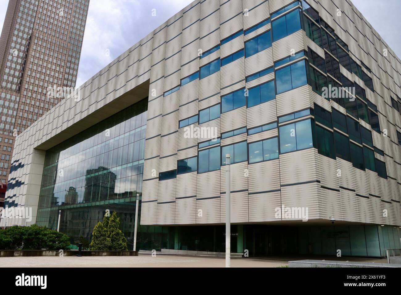 HUNTINGTON CONVENTION CENTER OF CLEVELAND in downtown Cleveland in May 2024 Stock Photo