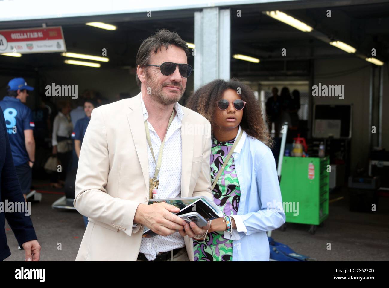 Monaco, France. 12th May, 2024. © PHOTOPQR/NICE MATIN/Jean François Ottonello ; Monaco ; 12/05/2024 ; 14e Grand Prix Historique de Monaco - stands - Samuel Le Bihan Historic Grand Prix in Monaco on May 12, 2024. *** Local Caption *** Credit: MAXPPP/Alamy Live News Stock Photo