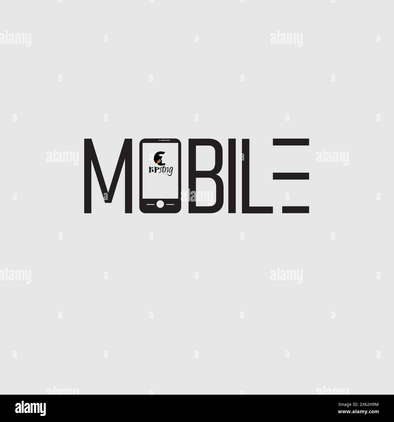 Creative logo design & monogram logo template Stock Vector