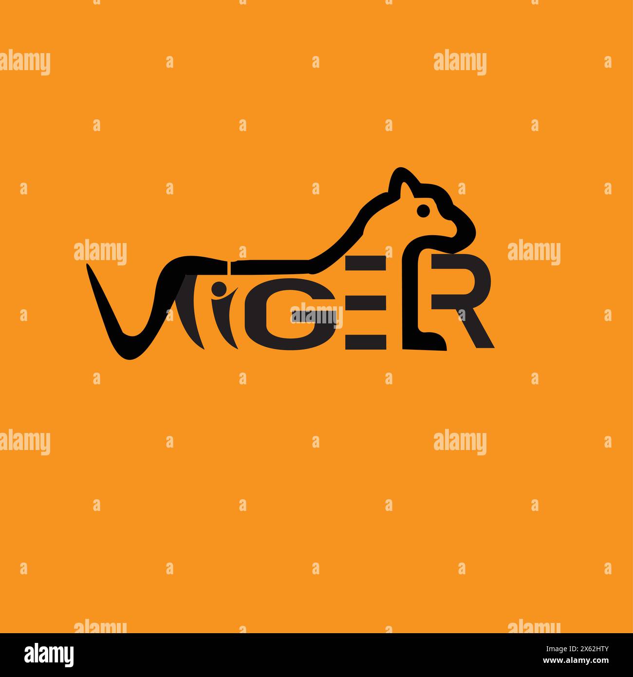 Creative logo design & monogram logo template Stock Vector