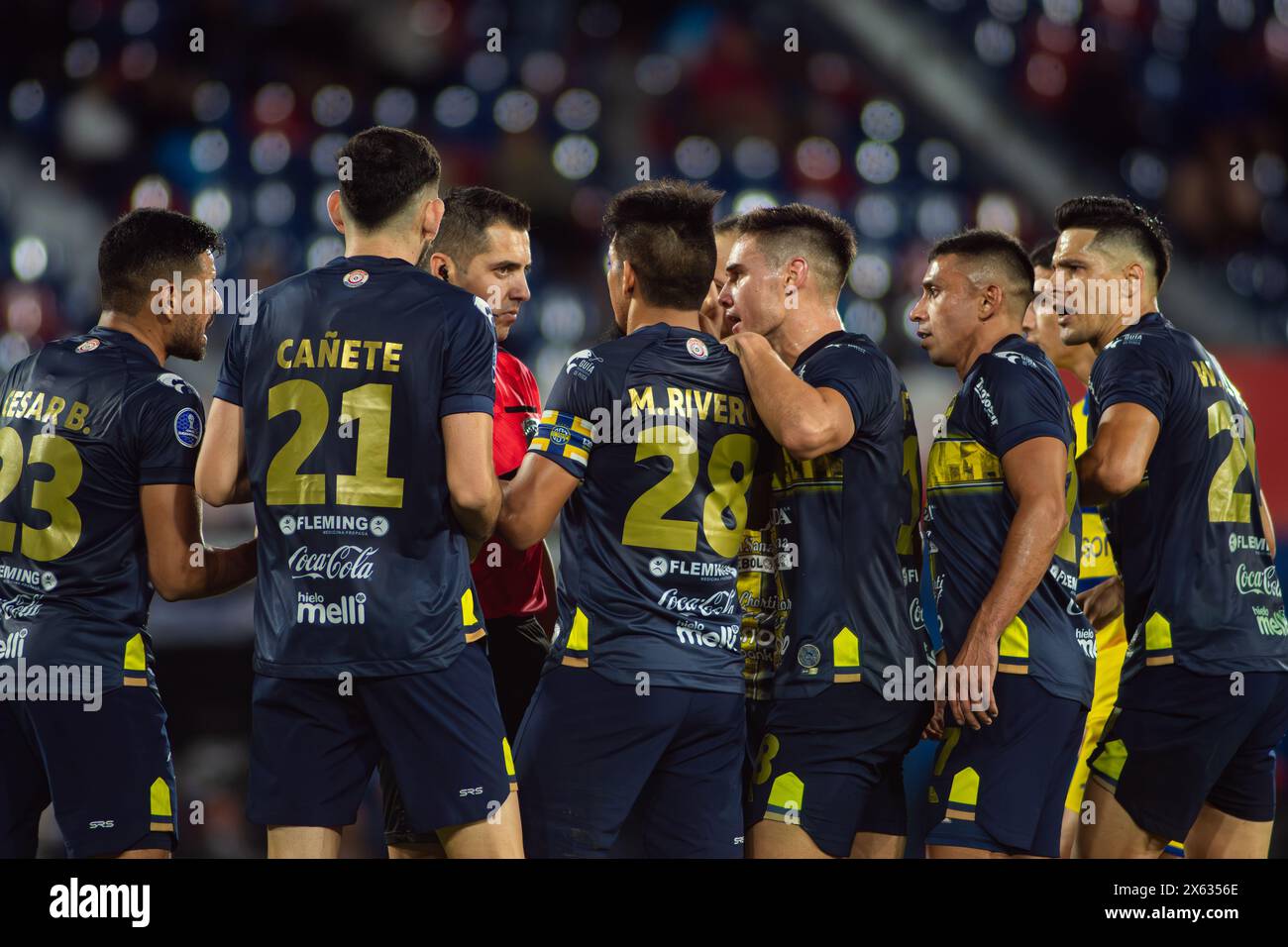 Sportivo Trinidense (1) v Club Atletico Boca Juniors (2) match, phase