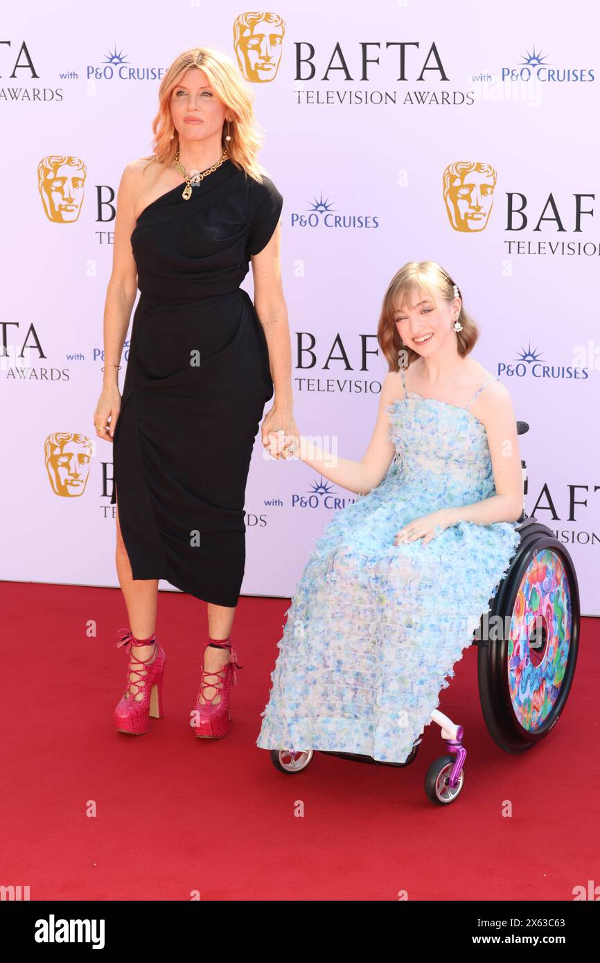 Sharon Horgan and Niamh Moriarty, BAFTA Television Awards with P&O Cruises, Royal Festival Hall, London, UK, 12 May 2024, Photo by Richard Goldschmidt Stock Photo