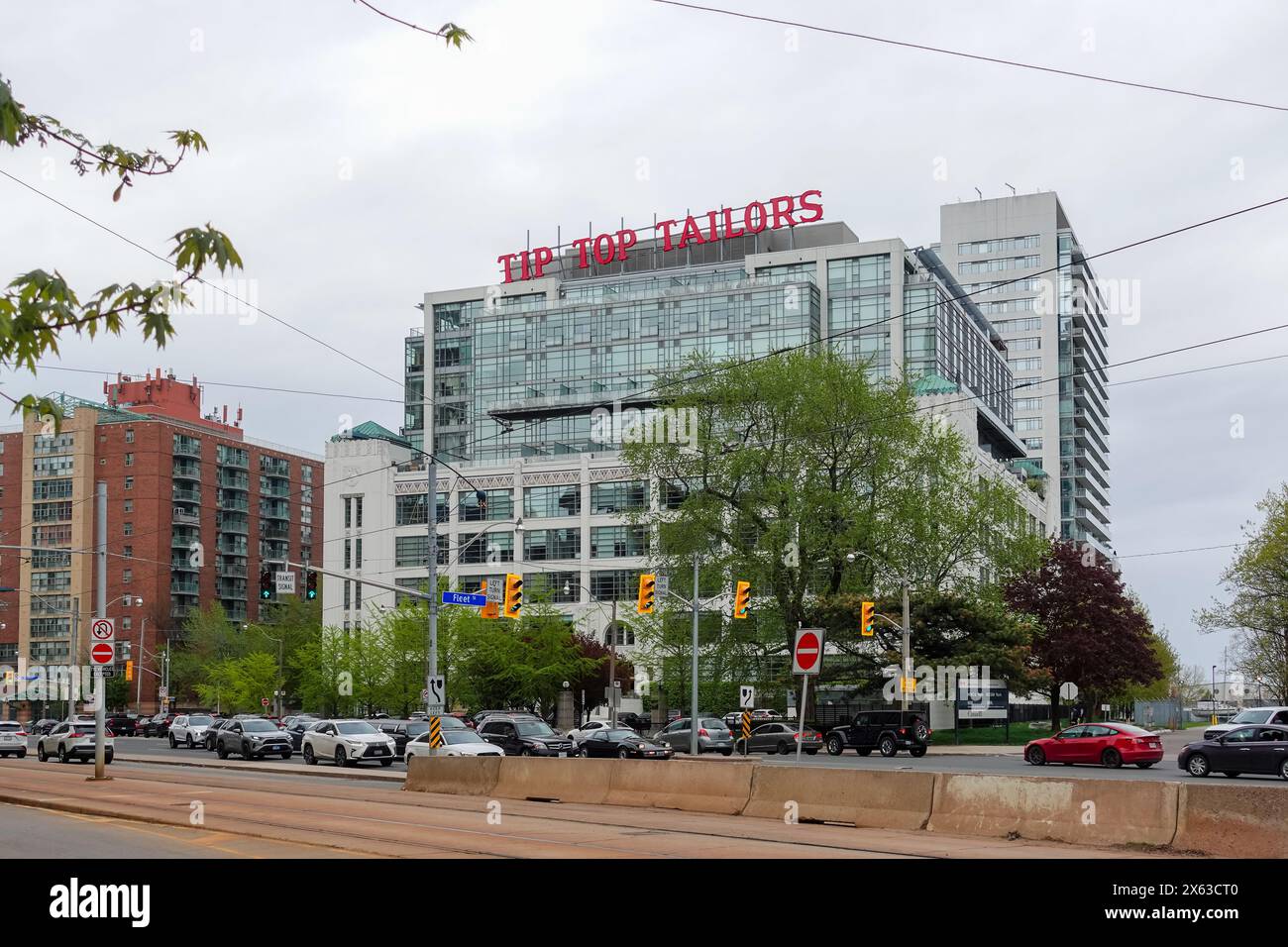 Toronto tip top tailors building hires stock photography and images