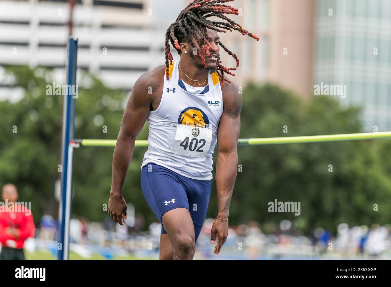 May 11, 2024 Tyke Owens competes in the Men's High