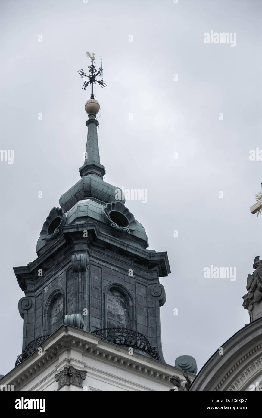 Realism Building Examples Detail of buildings and architecture in the city of Warsaw, the capital ...