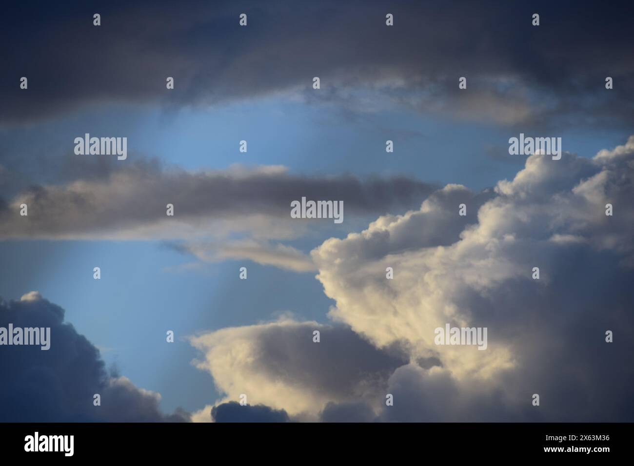 Cloud formations Stock Photo