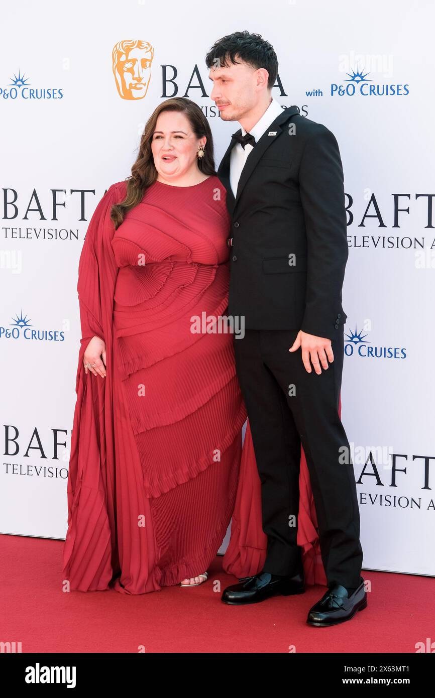 Jessica Gunning and Richard Gadd photographed arriving at the BAFTA TV Awards with P&O Cruises