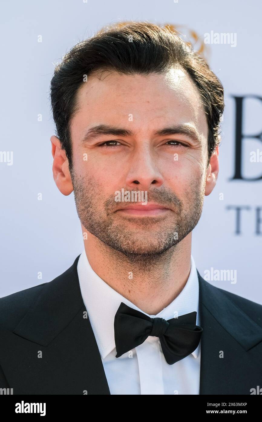 London, UK. 12th May, 2024. Aidan Turner photographed arriving at the