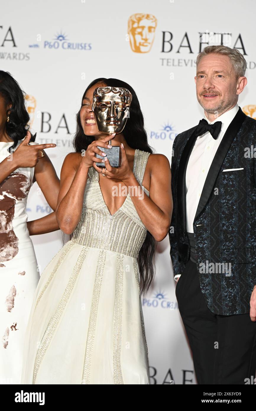 Royal Festival Hall, LONDON, ENGLAND, UK - MAY 12 2024: Winners of the 2024 BAFTA Television Awards With P&O Cruises, London, UK. Credit: See Li/Picture Capital/Alamy Live News Stock Photo