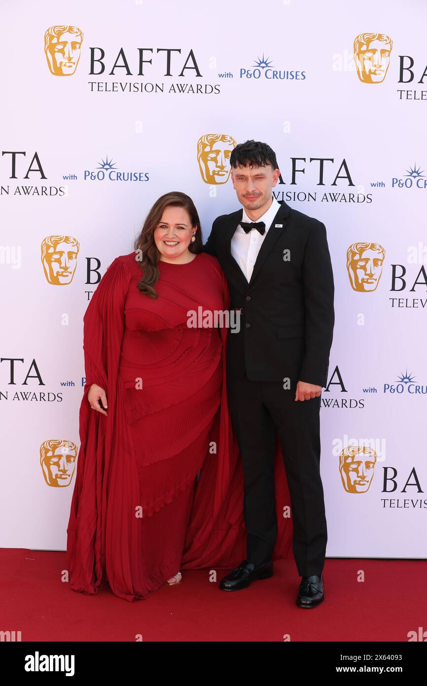 London, UK. 12th May, 2024. Richard Gadd and Jessica Gunning attend BAFTA TV Awards with P&O