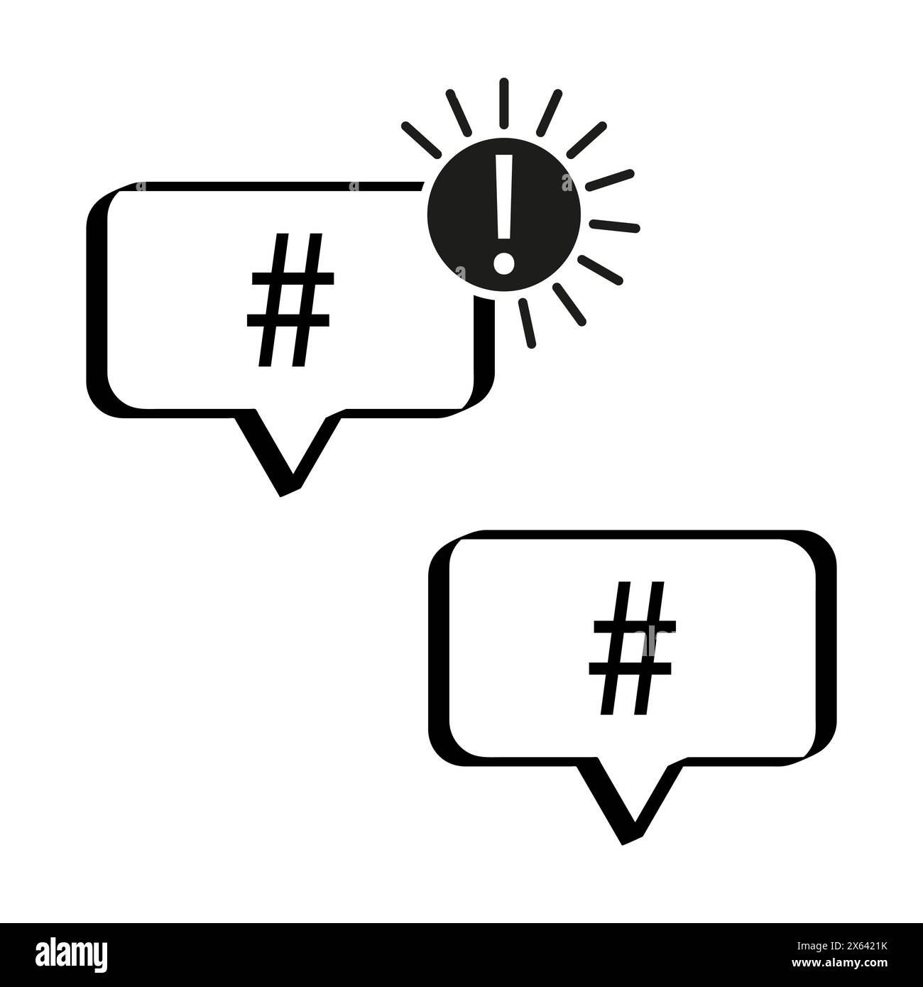 Social media iconography Stock Vector Images - Alamy