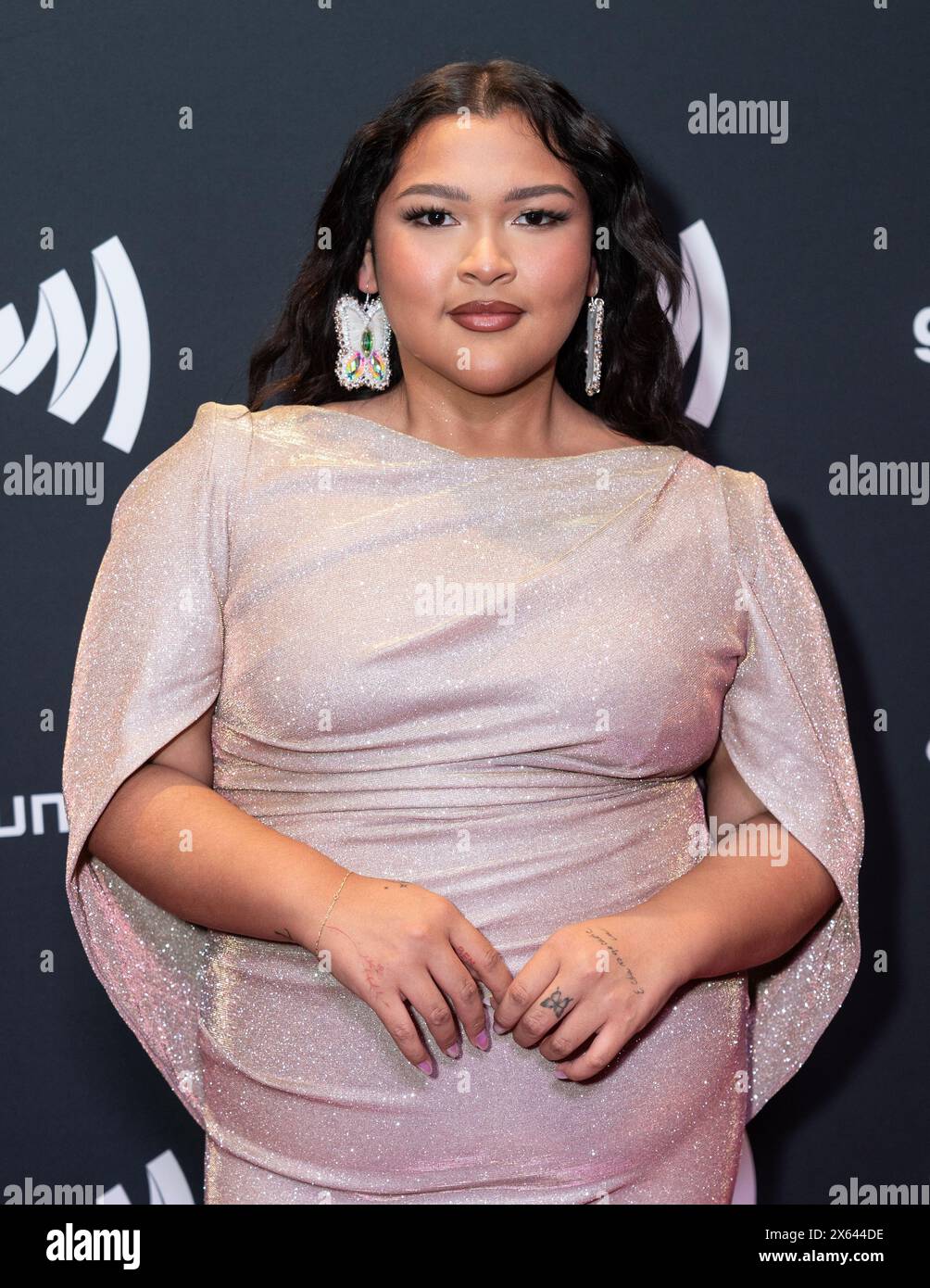 Petra Battiest attends the 35th Annual GLAAD Media Awards ay Hilton