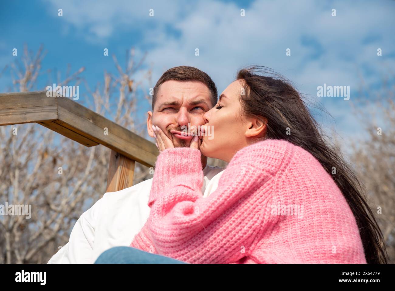 Young couple making love hi-res stock photography and images - Alamy