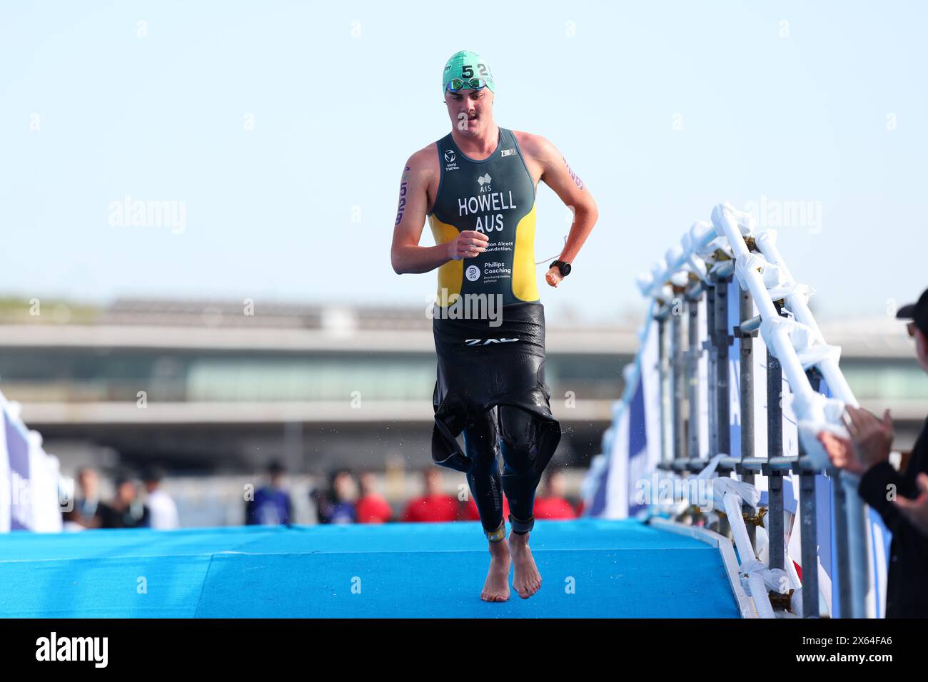 Yokohama, Kanagawa, Japan. 11th May, 2024. Jack Howell (AUS) Triathlon