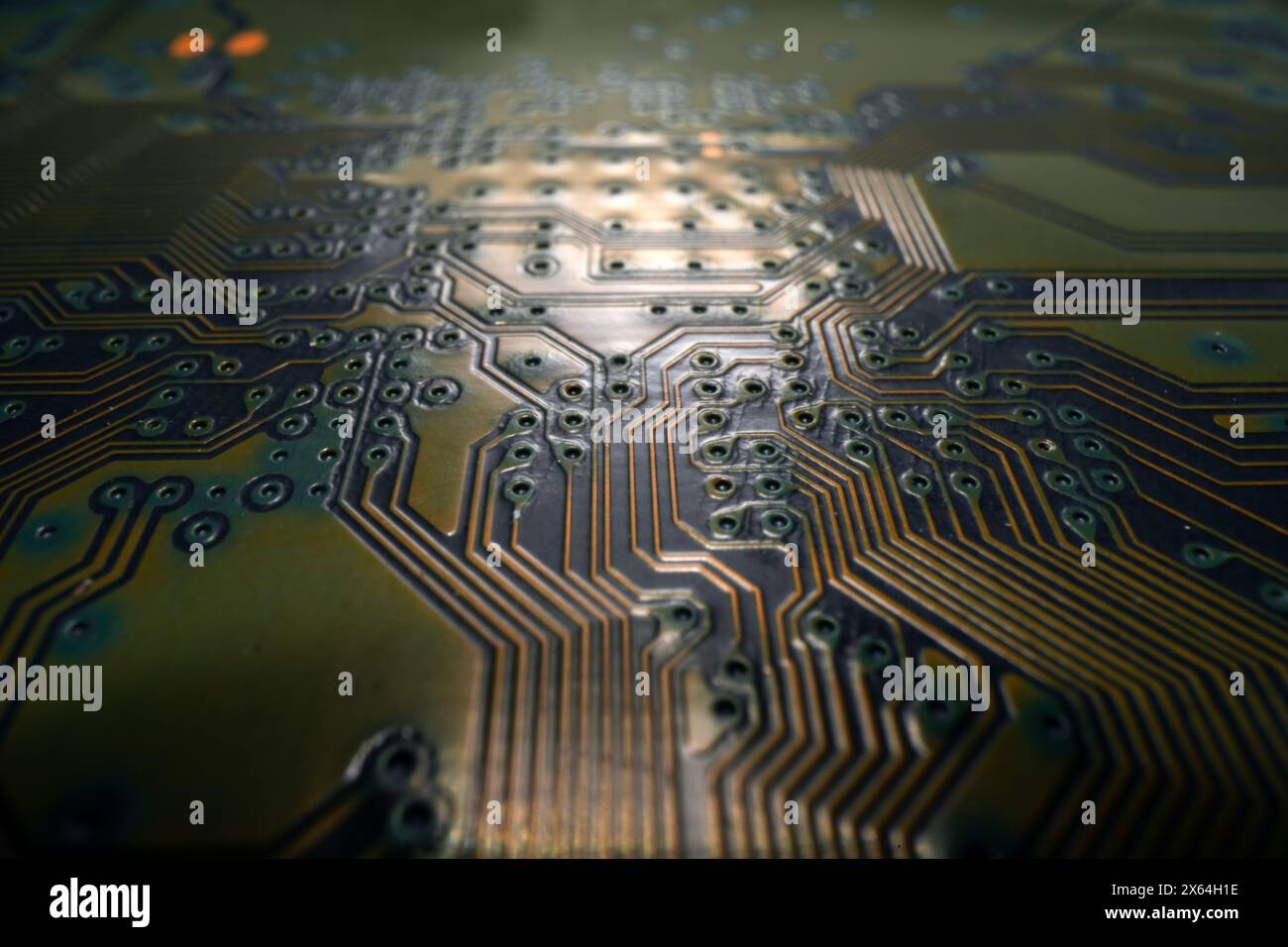 Circuit board background. Electronic circuit board texture. Computer ...