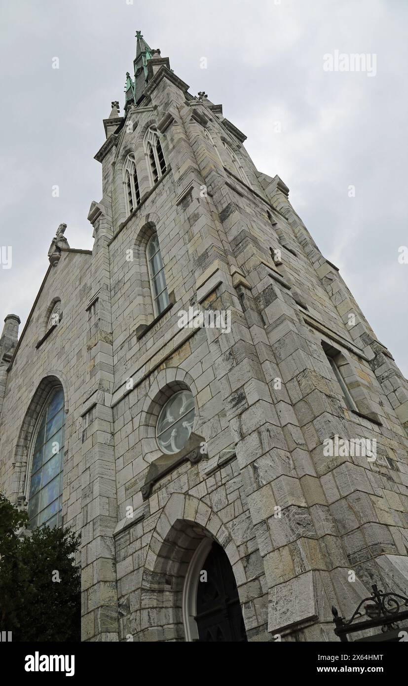 Grace United Methodist Church vertical, Harrisburg, Pennsylvania Stock Photo