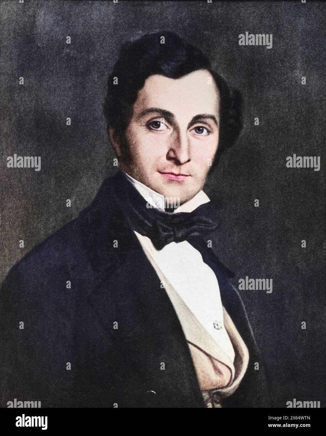 Lortzing, Albert, 23.10.1801 - 21.1.1851, German composer, portrait, ADDITIONAL-RIGHTS-CLEARANCE-INFO-NOT-AVAILABLE Stock Photo