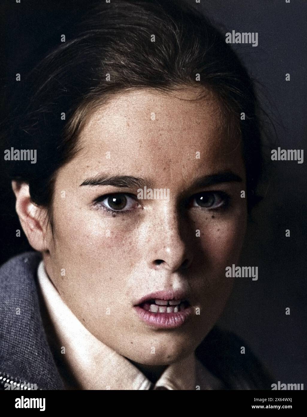 Chaplin, Geraldine * 31.7.1944, American actress, portrait, circa 1965 ...