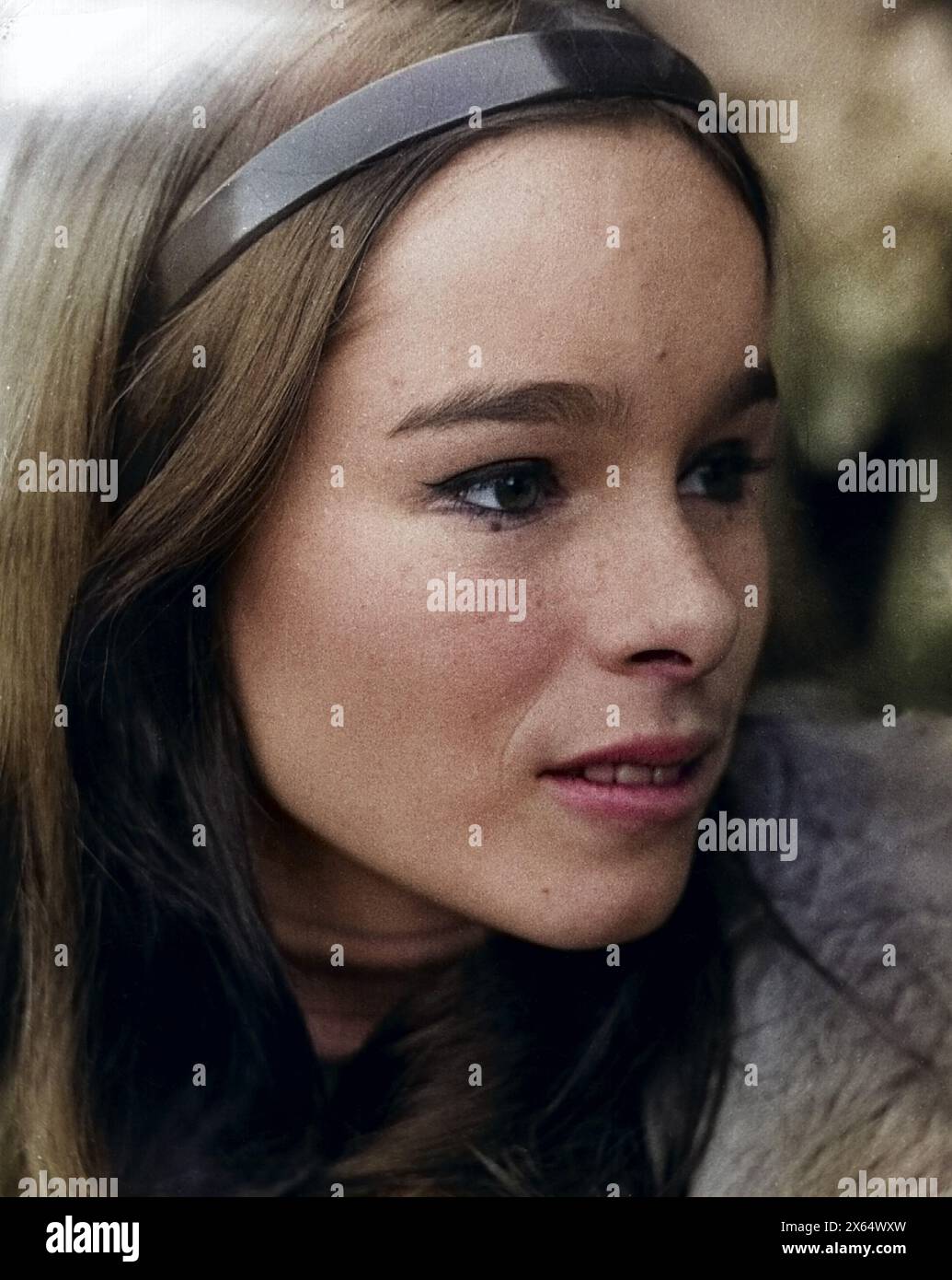 Chaplin, Geraldine, * 31.7.1944, American actress, portrait, circa 1965 ...