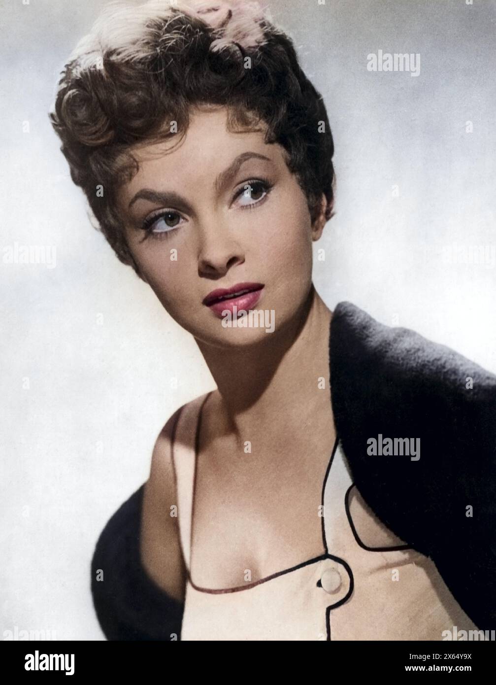 Lollobrigida, Gina, 4.7.1927 - 16.1.2023, Italian actress, portrait, 1950s, 50s , ADDITIONAL-RIGHTS-CLEARANCE-INFO-NOT-AVAILABLE Stock Photo