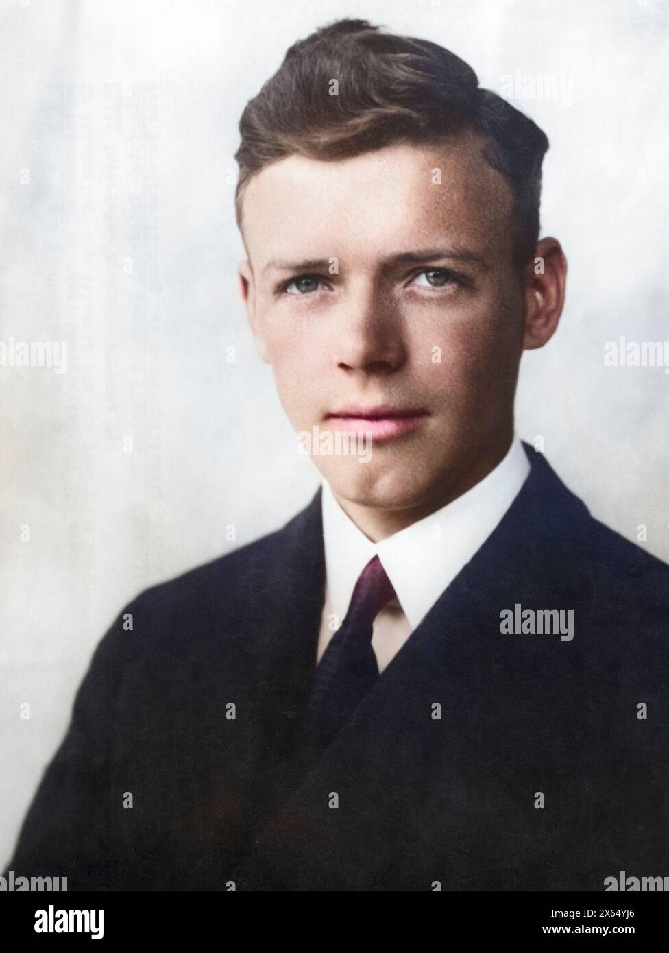Lindbergh, Charles, 4.2.1902 - 26.8.1974, American aviator, portrait, 1920s, ADDITIONAL-RIGHTS-CLEARANCE-INFO-NOT-AVAILABLE Stock Photo